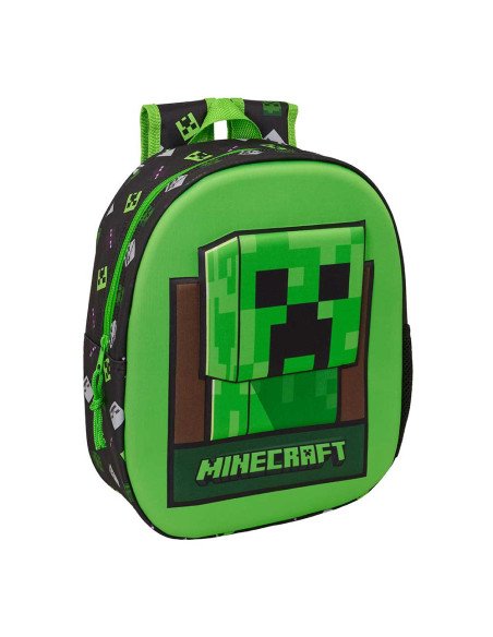 Mochila 3D Minecraft | Reino Escolar: Mochilas y Regalos