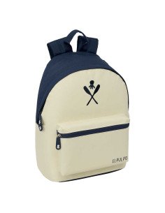 Mochila Para Portatil 14.1" El Pulpo "Beige" | Reino Escolar: Mochilas y Regalos