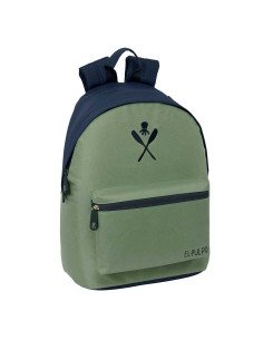 Mochila Para Portatil 14.1" El Pulpo "Verde" | Reino Escolar: Mochilas y Regalos