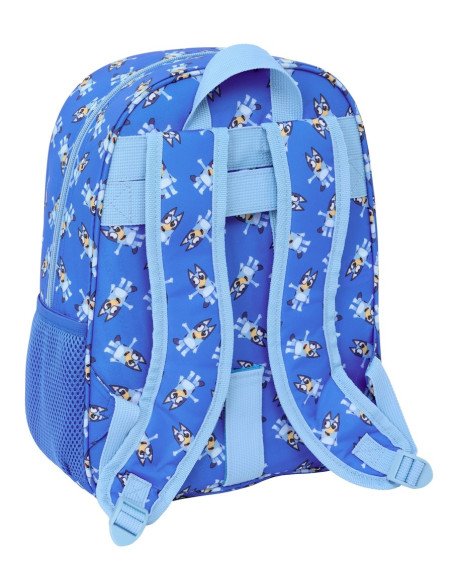 Mochila Infantil Adaptable A Carro Bluey "Let'S Play" | Reino Escolar: Mochilas y Regalos
