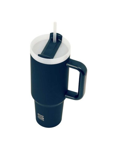 Vaso Termo Con Pajita Safta "Marino" | Reino Escolar: Mochilas y Regalos