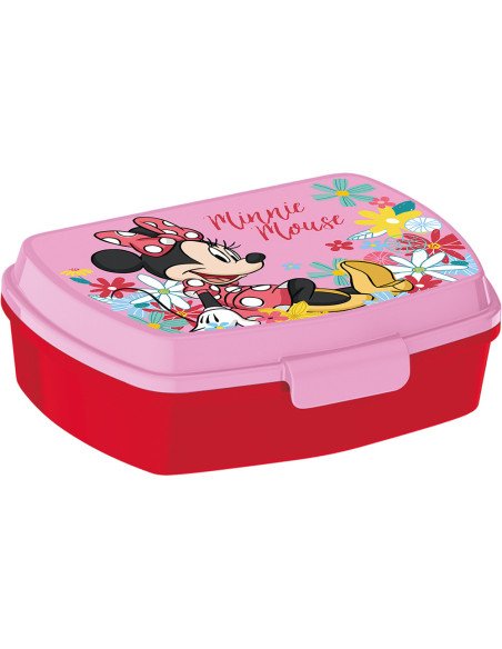 Sandwichera Rectangular Minnie Mouse "Naive" | Reino Escolar: Mochilas y Regalos