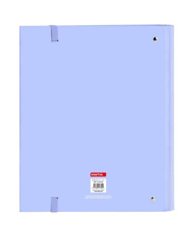 Carpeta 4 Anillas De 35Mm Con Recambio A4 100 Hojas Con Goma Y 5 Separadores Benetton | Reino Escolar: Mochilas y Regalos