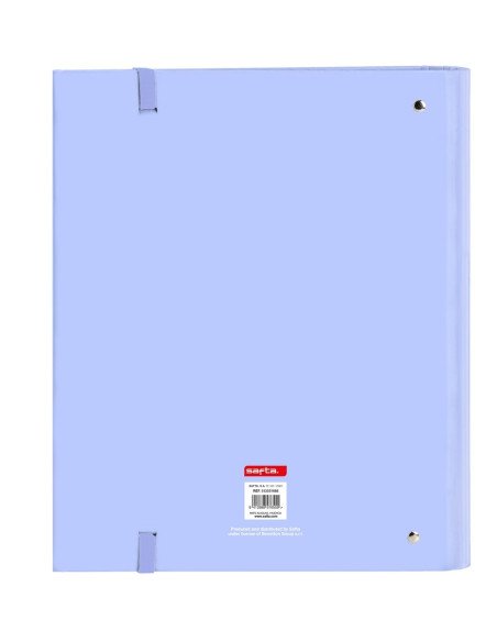 Carpeta 4 Anillas De 35Mm Con Recambio A4 100 Hojas Con Goma Y 5 Separadores Benetton | Reino Escolar: Mochilas y Regalos