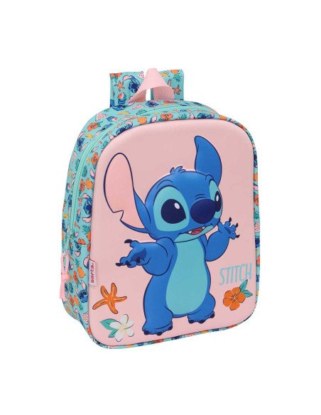 Mochila Guarderia 3D Stitch | Reino Escolar: Mochilas y Regalos