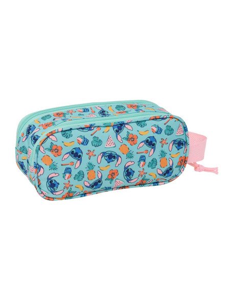Portatodo Doble 3D Stitch | Reino Escolar: Mochilas y Regalos