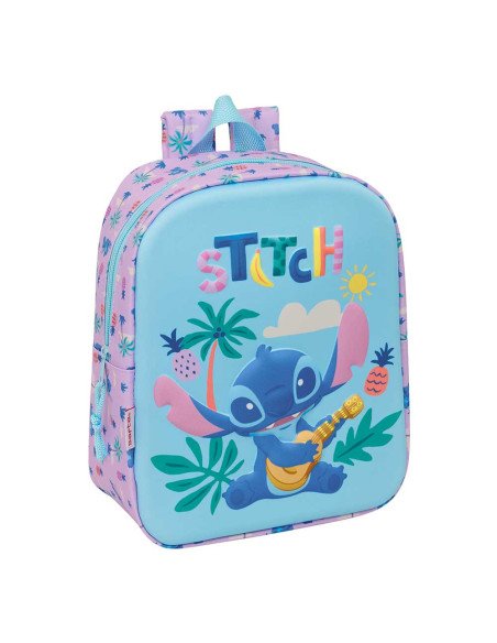 Mochila Guarderia 3D Stitch | Reino Escolar: Mochilas y Regalos