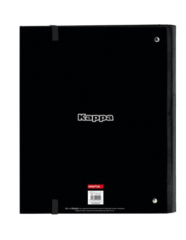 Carpeta 4 Anillas De 35Mm Con Recambio A4 100 Hojas Con Goma Y 5 Separadores Kappa | Reino Escolar: Mochilas y Regalos