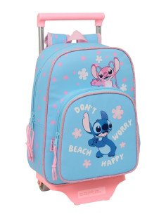 Moch 185+Carro 705 Stitch "Happy" | Reino Escolar: Mochilas y Regalos