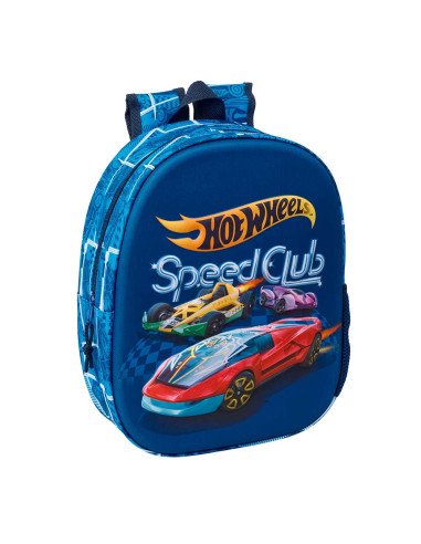 Mochila 3D Hot Wheels | Reino Escolar