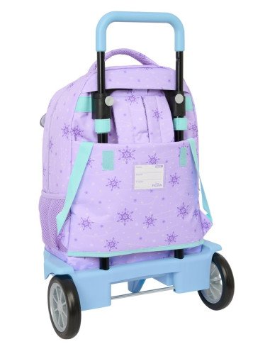 Mochila Gde. C/Ruedas Compact Evol. Ext. Frozen "Spirit" | Reino Escolar: Mochilas y Regalos