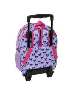 Mochila 3D Con Ruedas Kuromi | Reino Escolar: Mochilas y Regalos 2