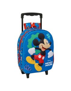 Mochila 3D Con Ruedas Mickey Mouse | Reino Escolar: Mochilas y Regalos
