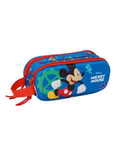 Portatodo Doble 3D Mickey Mouse | Reino Escolar: Mochilas y Regalos