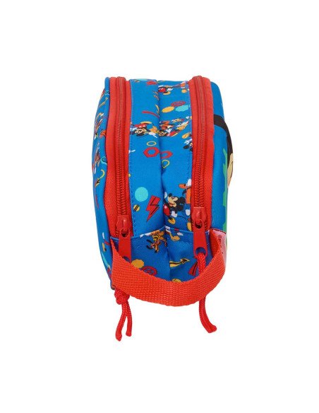 Portatodo Doble 3D Mickey Mouse | Reino Escolar: Mochilas y Regalos