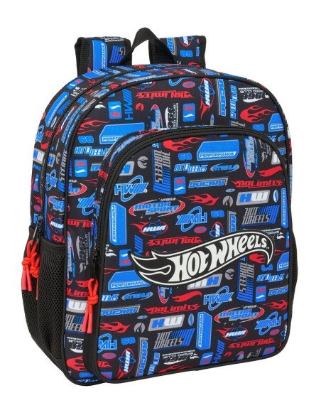 Mochila Junior Adaptable A Carro Hot Wheels | Reino Escolar: Mochilas y Regalos