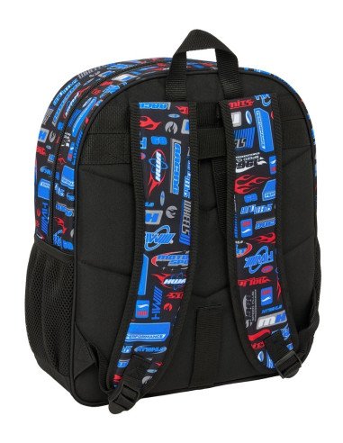 Mochila Junior Adaptable A Carro Hot Wheels | Reino Escolar: Mochilas y Regalos