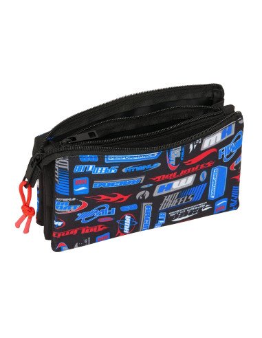 Portatodo Triple Hot Wheels | Reino Escolar: Mochilas y Regalos
