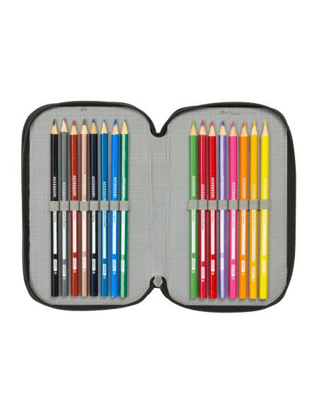 Plumier Triple 37 Pcs Hot Wheels | Reino Escolar: Mochilas y Regalos