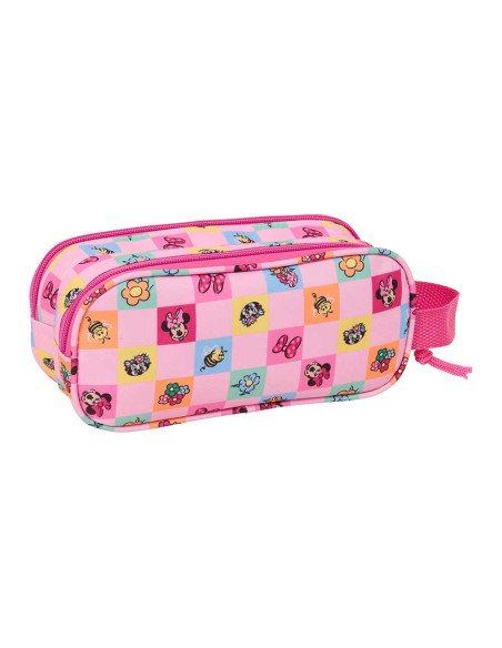 Portatodo Doble 3D Minnie Mouse | Reino Escolar: Mochilas y Regalos