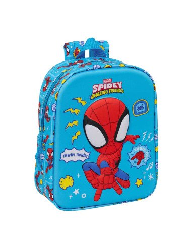 Mochila Guardería 3D Spidey | Reino Escolar