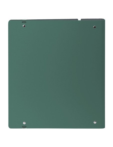 Carpeblock Pp Foam 4 Ani 35Mm C/Recambio Safta "Dark Green" | Reino Escolar: Mochilas y Regalos