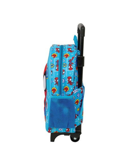 Mochila 3D Con Ruedas Spidey | Reino Escolar: Mochilas y Regalos