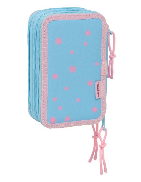 Plumier Triple 37 Pcs Stitch "Happy" | Reino Escolar: Mochilas y Regalos