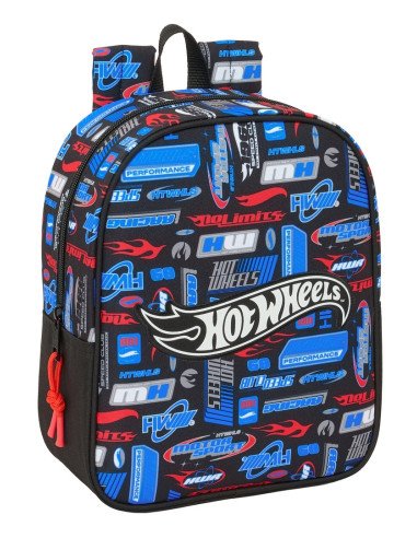 Mochila Guarderia Adaptable A Carro Hot Wheels | Reino Escolar: Mochilas y Regalos