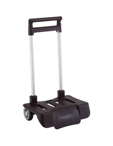 Carro Portam.Pleg.Negro Pant.Black C | Reino Escolar: Mochilas y Regalos