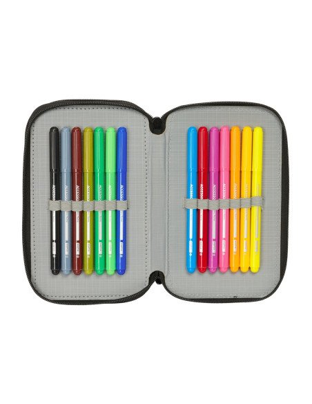Plumier Triple 37 Pcs Hot Wheels | Reino Escolar: Mochilas y Regalos